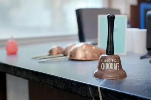 Bell on counter