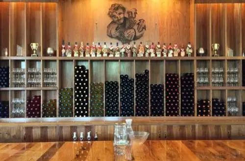 Wine in cabinets